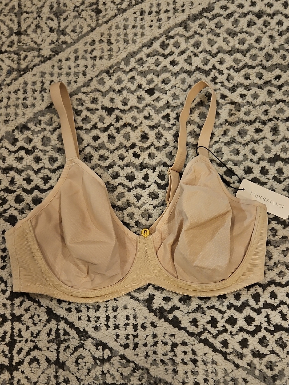 Understance Anti-Chafe Cooling Flexwire Unpadded Bra Size 32DD